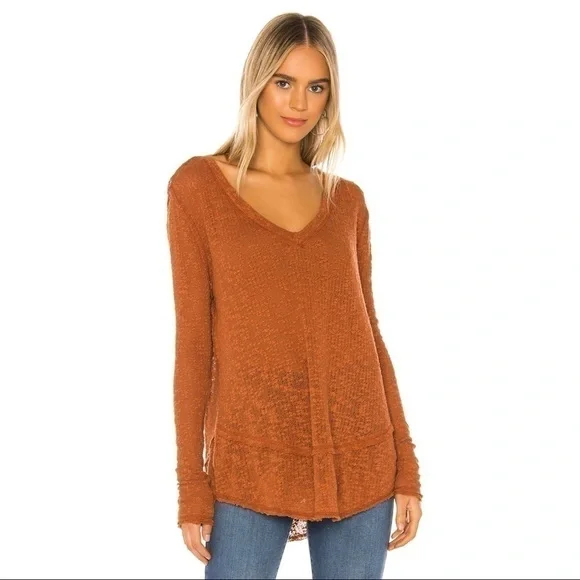 NWT WE THE FREE “Ocean Air Hacci Top” sz XS - Picture 5 of 9